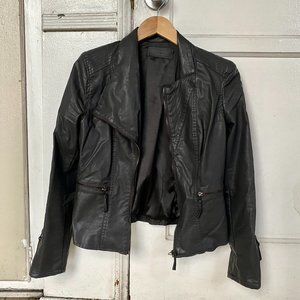 BLANK NYC FAUX LEATHER JACKET (Small)